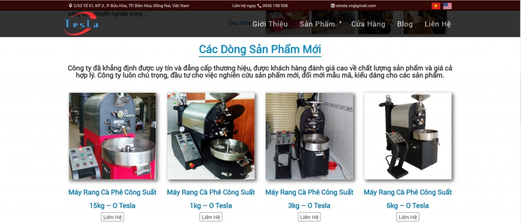 Tk g/c máy rang cafe tự động